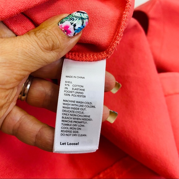 Kate Spade Saturday Fit & Flare Dress Coral Cotton - Picture 10 of 10